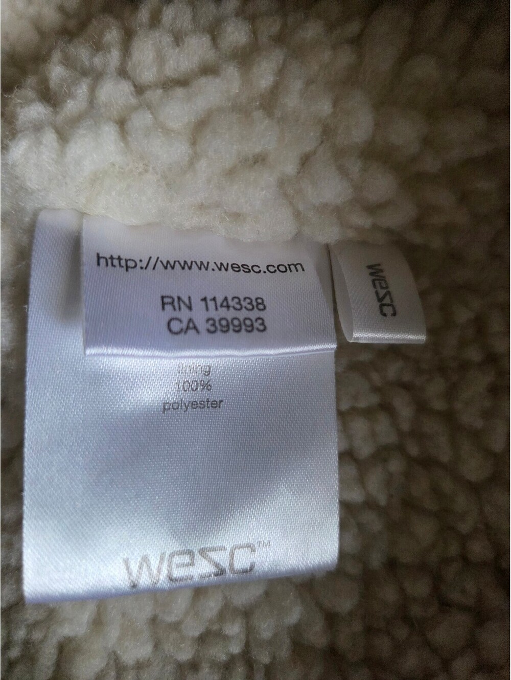 WeSC Tan Sherpa Trapper Hat – Unisex Winter Earflap Hat - Picture 7 of 7